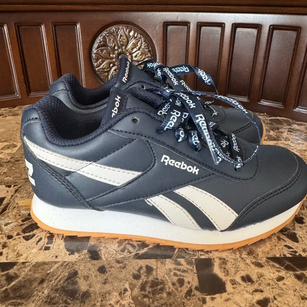 Reebok Black and White Athletic Shoes